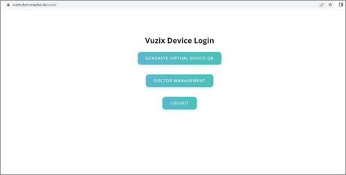 Die AR-Brille für Pflegeheime - Startseite nach Anmeldung Die AR-Brille für Pflegeheime - Startseite nach Anmeldung