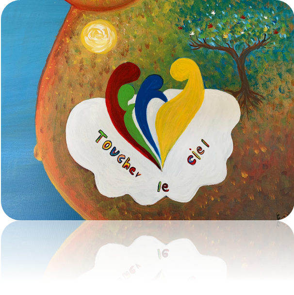 TOUCHER LE CIEL MASSAGE BEBE ENFANT FEMME ENCEINTE PRISSE MACON BOURGOGNE SAONE ET LOIRE MASSAGE ECOLE CENTRE DE LOISIRS CRECHE GARDERIE MJC  carte idee cadeau claudine harb boudeau