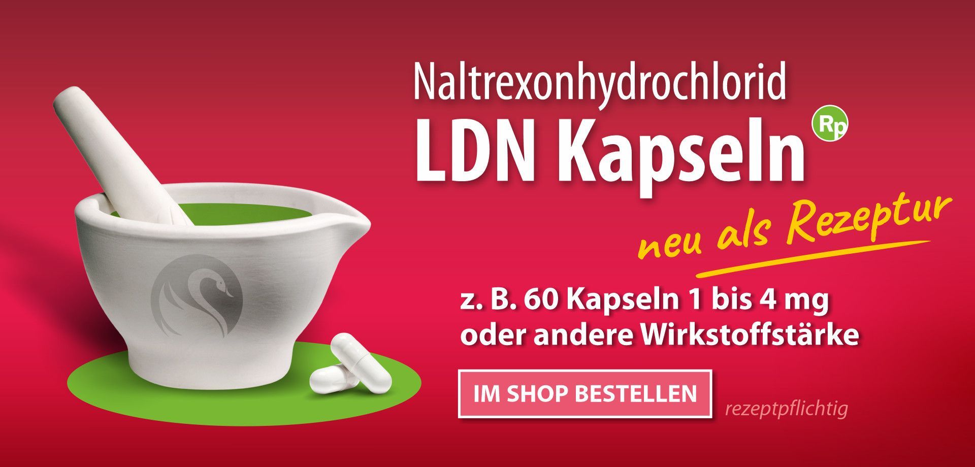 LDN Kapseln Low Dose Naltrexon 1 mg 2 mg 3 mg 4 mg auf Rezept