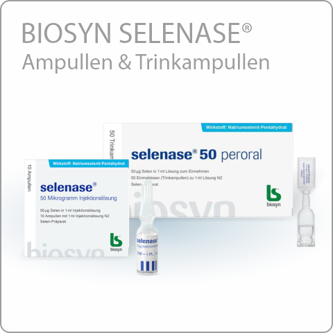 Biosyn Selenaase Ampullen Trinkampullen bestellen