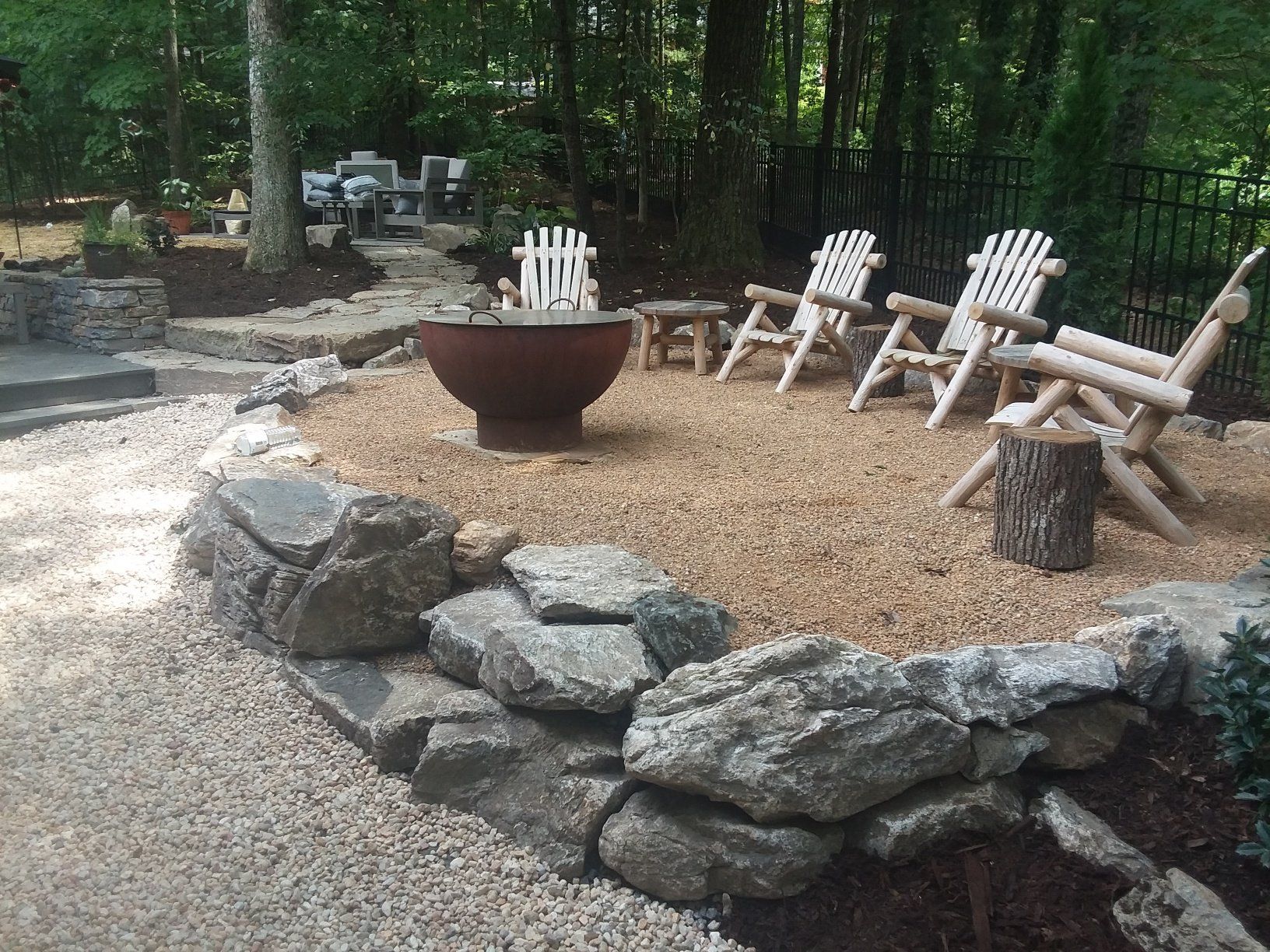 Asheville Landscaping, Fire pits, Fireplaces, Outdoor Kitchens, Landscape services