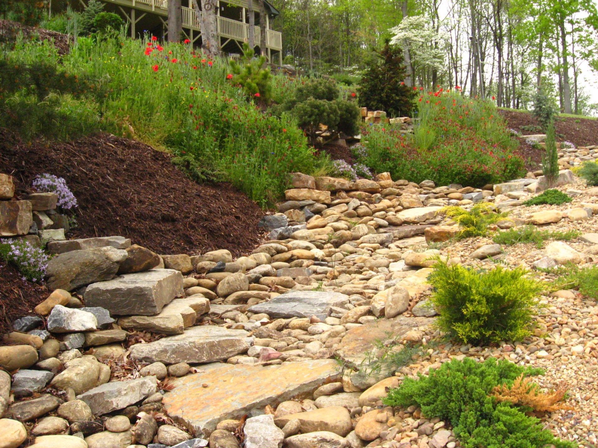 Landscaping services and drainage solutions, Asheville