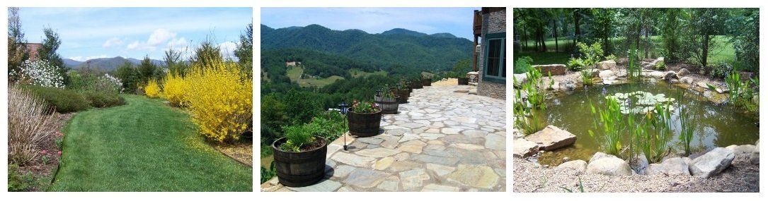 Landscaping Contractors Asheville, Sod, Patios, Ponds