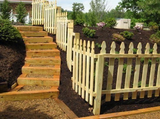 Professional Landscaping Contractors, Landscape Services Asheville, Wood, Timber