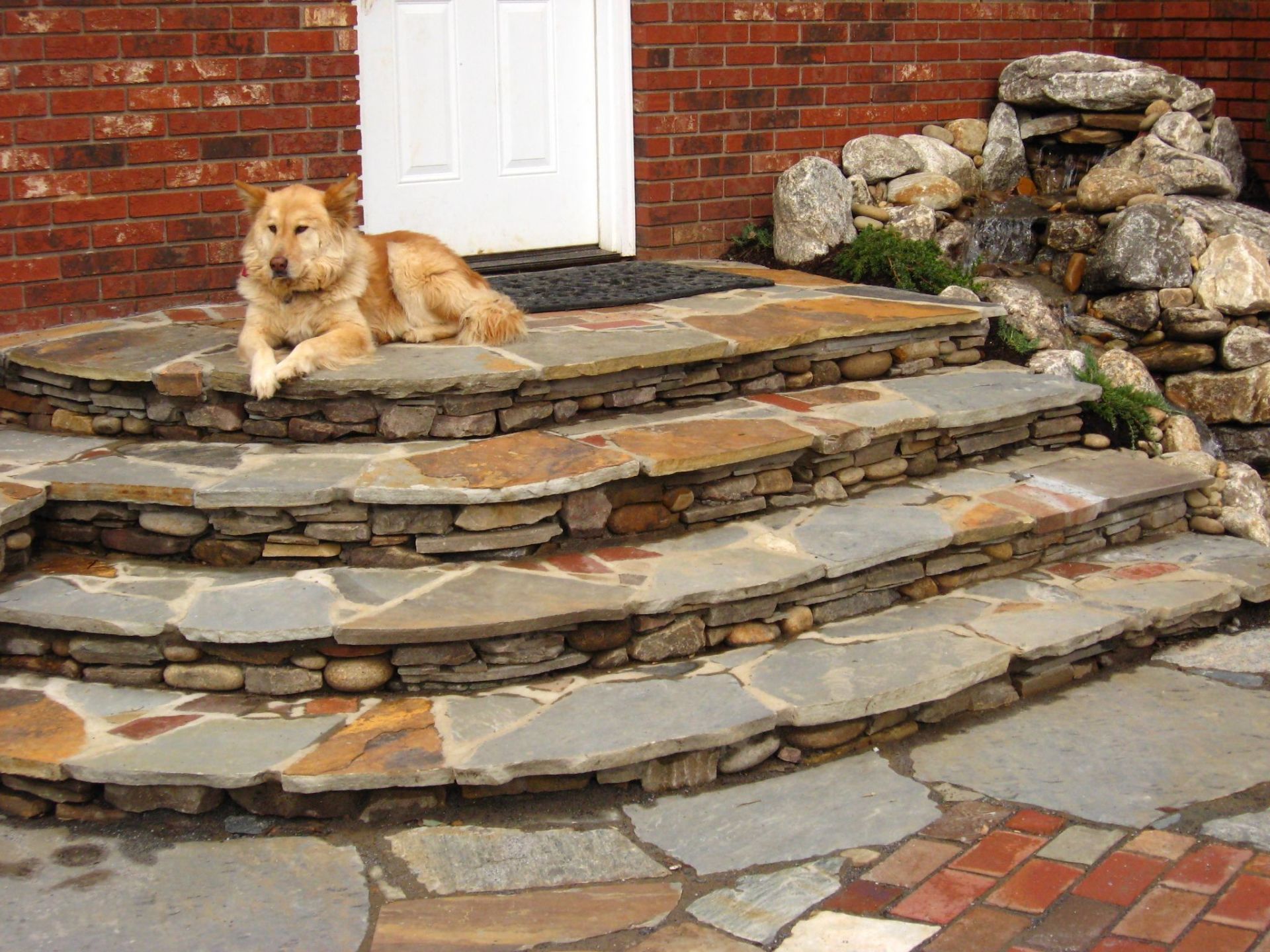 Professional Landscaping Contractors, Landscape Services Asheville, Walkways, Stairways