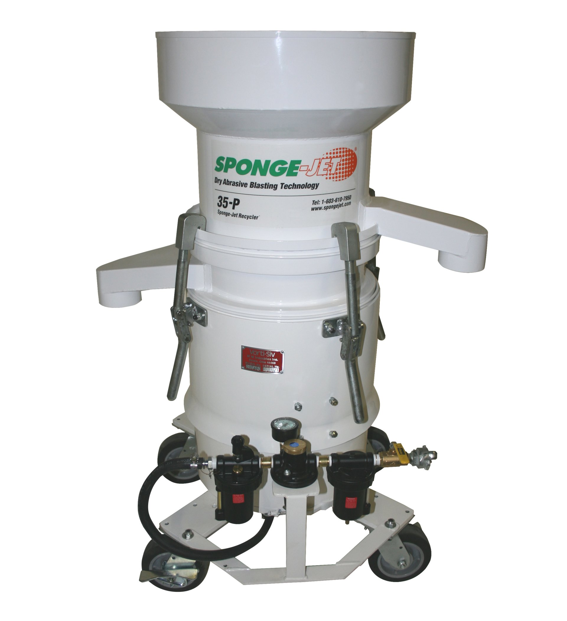 Sponge-Jet Media Recycler