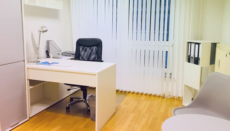 Behandlungsraum in der Praxis Andreas Bauer des ZSG Chemnitz