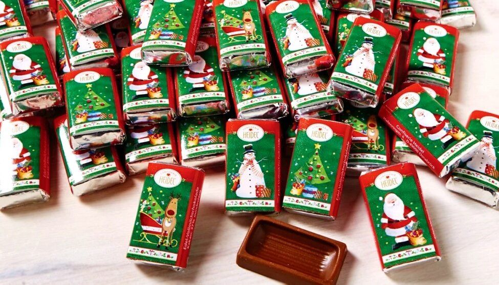 Minischokolade Heidel