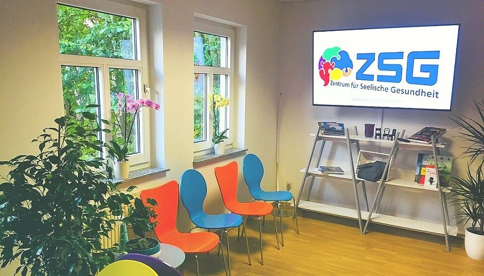 Wartezimmer im Zentrum für Seelische Gesundheit (ZSG)