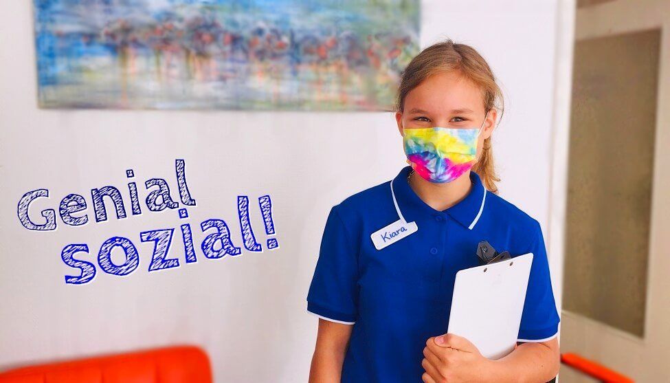 Schülerin Kiara im ZSG Chemnitz Schülerin Kiara im ZSG Chemnitz