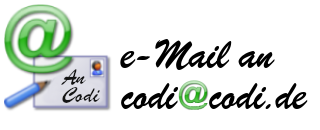 Email an codi@codi.de Email an codi@codi.de