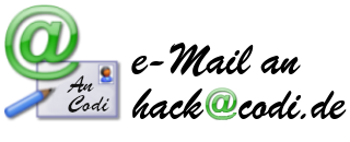 Email an hack@codi.de Email an hack@codi.de