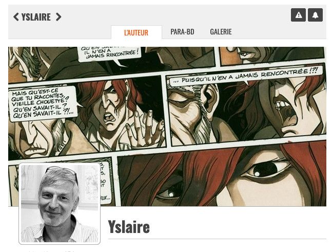 Yslaire in der Bedetheque.com