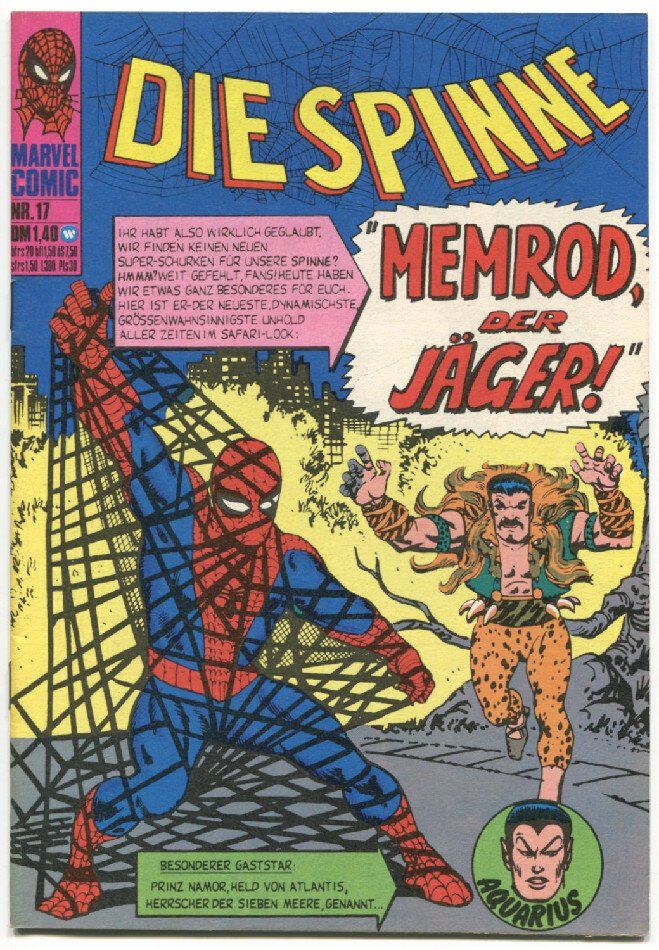 Die Spinne 17 »Memrod ,der Jäger« (Williams 1974)