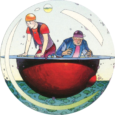 aus: Die Sternenwanderer 2 »Die Gärten von Edena« (Carlsen)