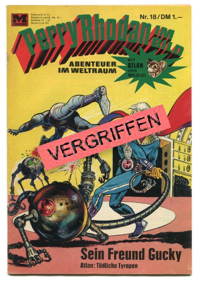 Perry Rhodan im Bild 18 »Sein Freund Gucky« (Moewig)