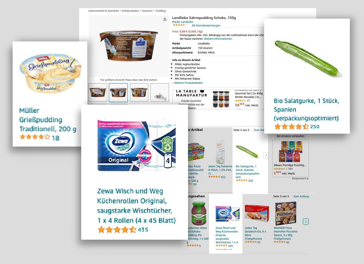 Screenshot Amazon.de