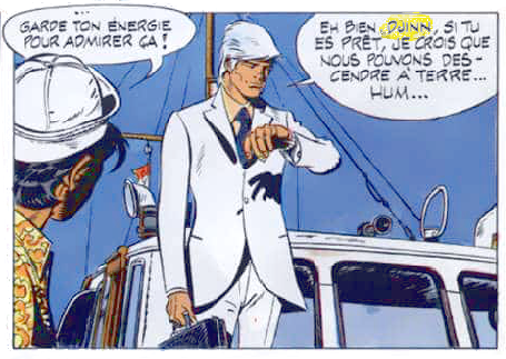 aus: Bernard Prince 10 »Le souffle de Moloch« (Lombard)