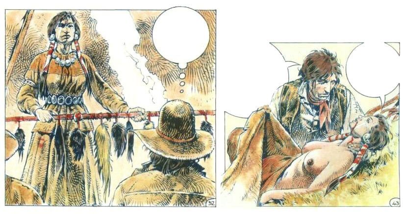 aus: Paolo E. Serpieri »Die weiße Indianerin« (Alpha)