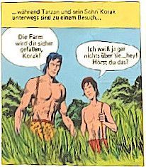 aus: Tarzans Sohn 6/80 »Überfall auf die Straußenfarm« (Ehapa)