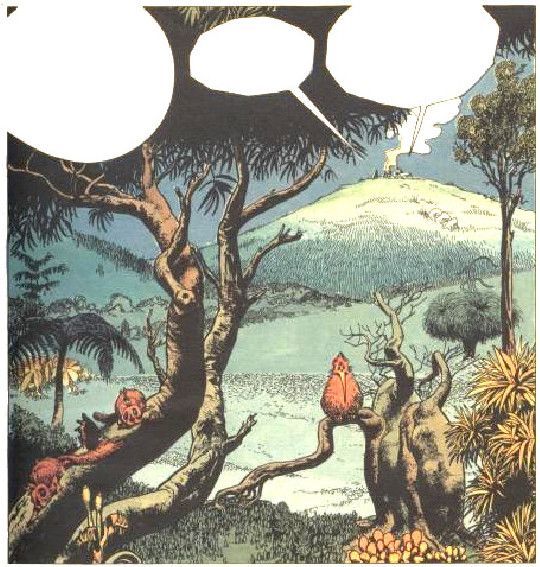 aus: Die Vagabunden der Unendlichkeit 3 »Die Aasgeier des Kosmos« (Arboris)