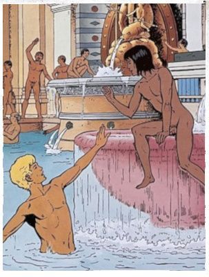 aus: Jacques Martin »Scènes de la vie antique« (Portfolio 1983)