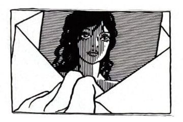 zweiseitige Comicsequenz von André Barbe