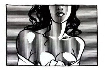 zweiseitige Comicsequenz von André Barbe