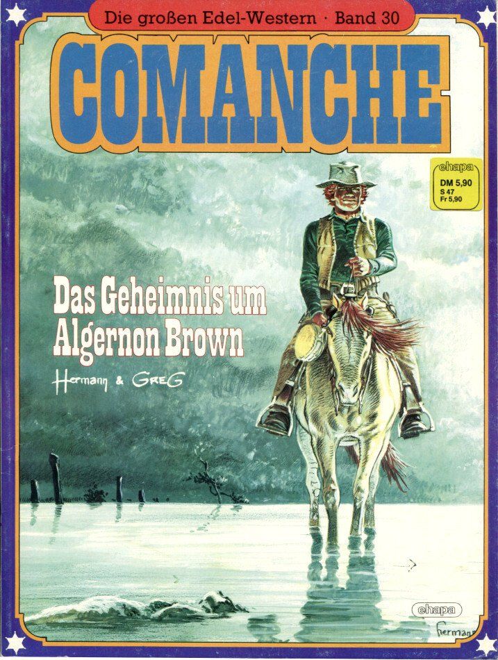 Comanche 10 »Das Geheimnis um Algernon Brown« (Große Edelwestern 30, Ehapa)