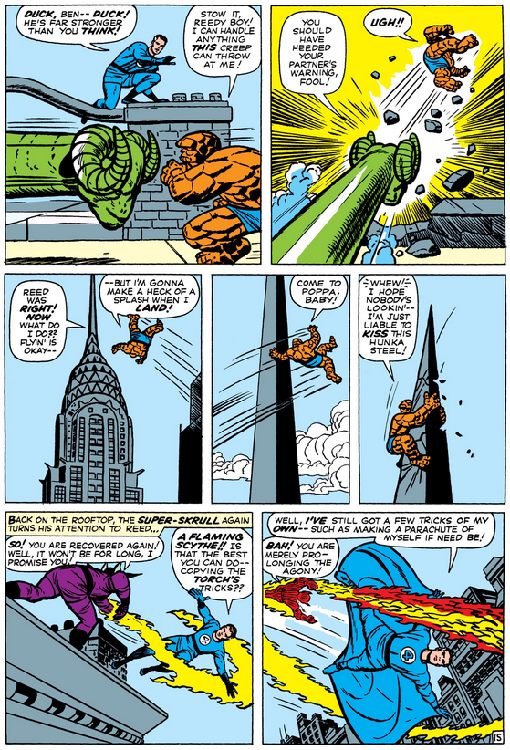aus: Fantastic Four 18 »The All-powerful Super-Skrull!« (Vpol. 1, Marvel 1963)