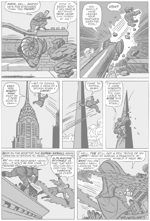 aus: Fantastic Four 18 »A Skrull Walks Among Us!« (Vol. 1, Marvel 1963)