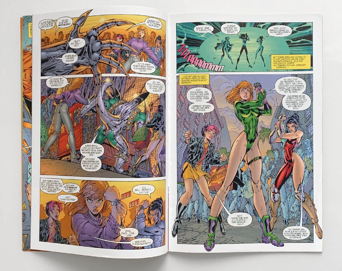 aus: Gen 13 Nr. 16 »Babes im Spielzeugland« (Splitter 1998)