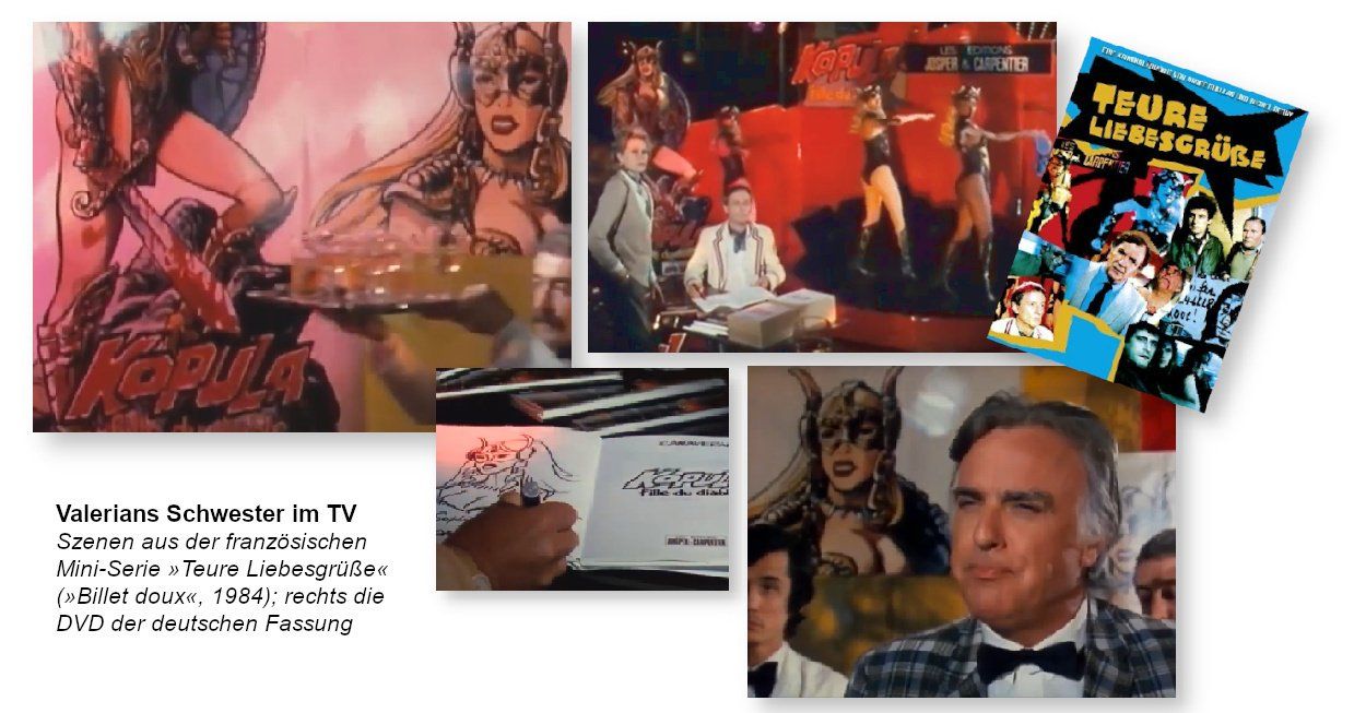 Szenen aus der TV-Miniserie »Teure Liebesgrüße« (»Billet doux«, 1984)