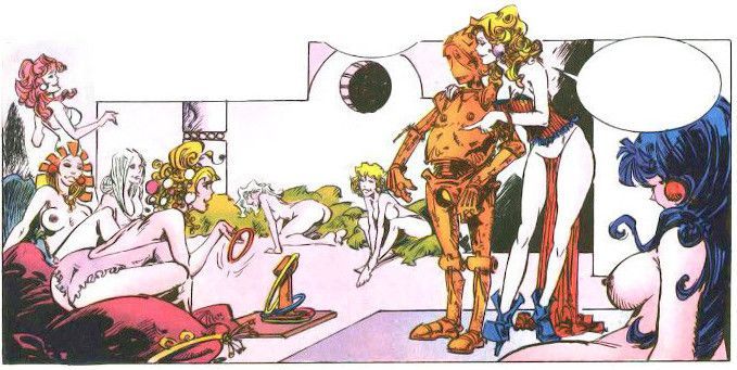 aus: Lorna 1 & 2 »Lorna und ihr Robot« (Kult Editionen)