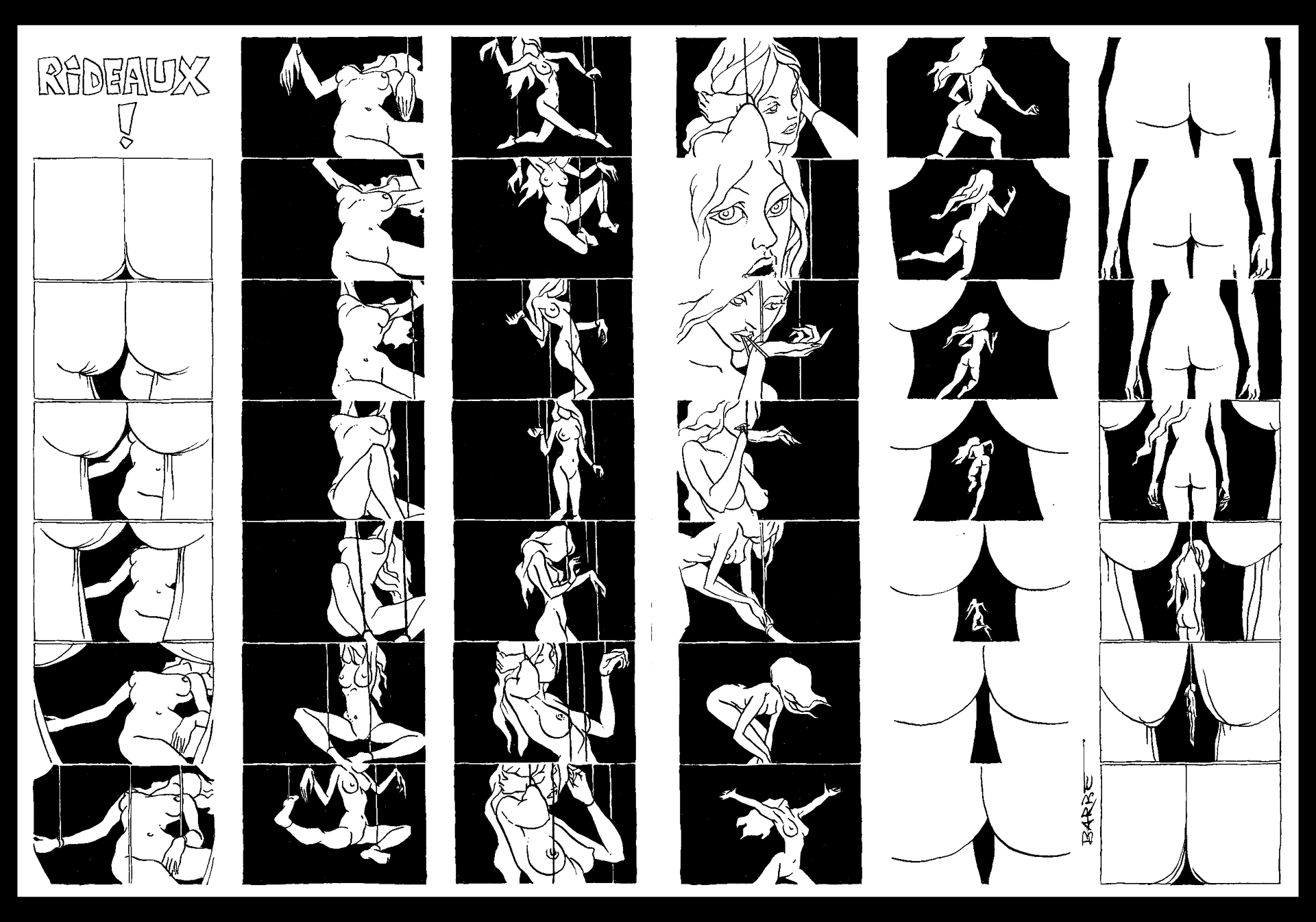 André Barbe: »Rideaux!« (J'ai lu 1987)