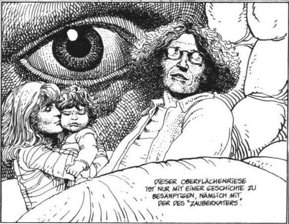 aus: Moebius »Die Umleitung« (Schwermetall 36, Volksverlag 1983)
