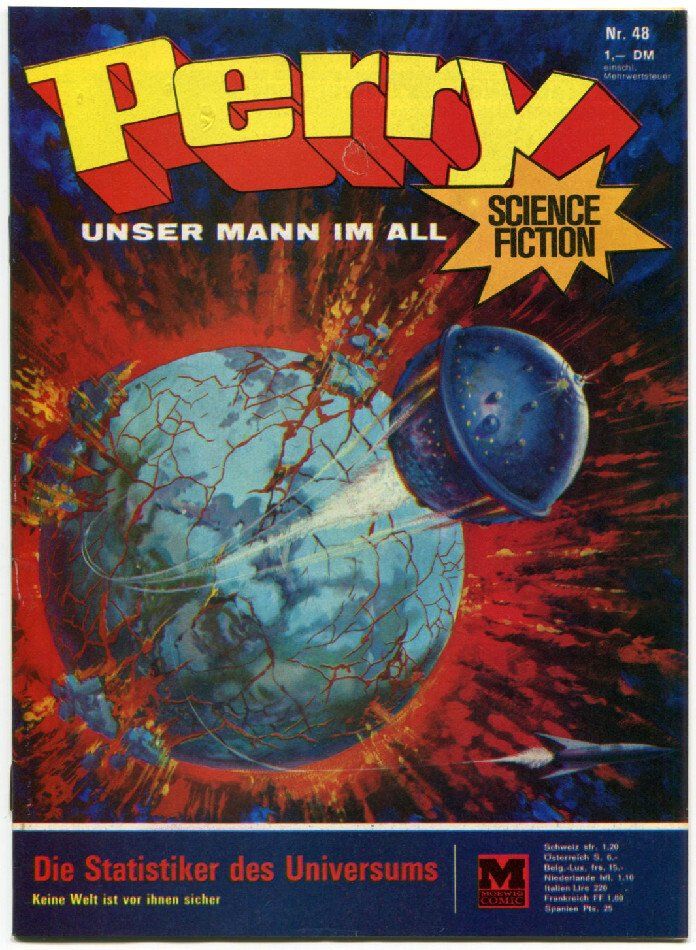 Perry 48 »Die Statistiker des Universums« (Moewig 1971)