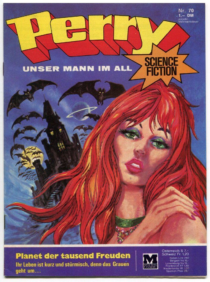 Perry 70 »Planet der tausend Freuden« (Moewig 1973)