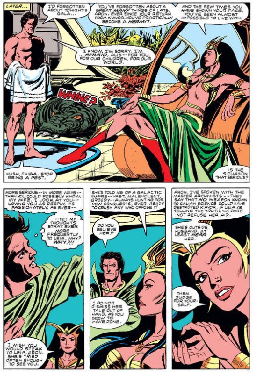 aus: Star Wars 53 »The Last Gift From Alderaan!« (Vol. 1, Marvel 1981)