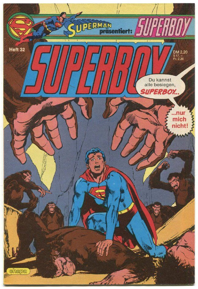 Superboy 32 »Das Reich des Superaffen!« (Ehapa 1985)