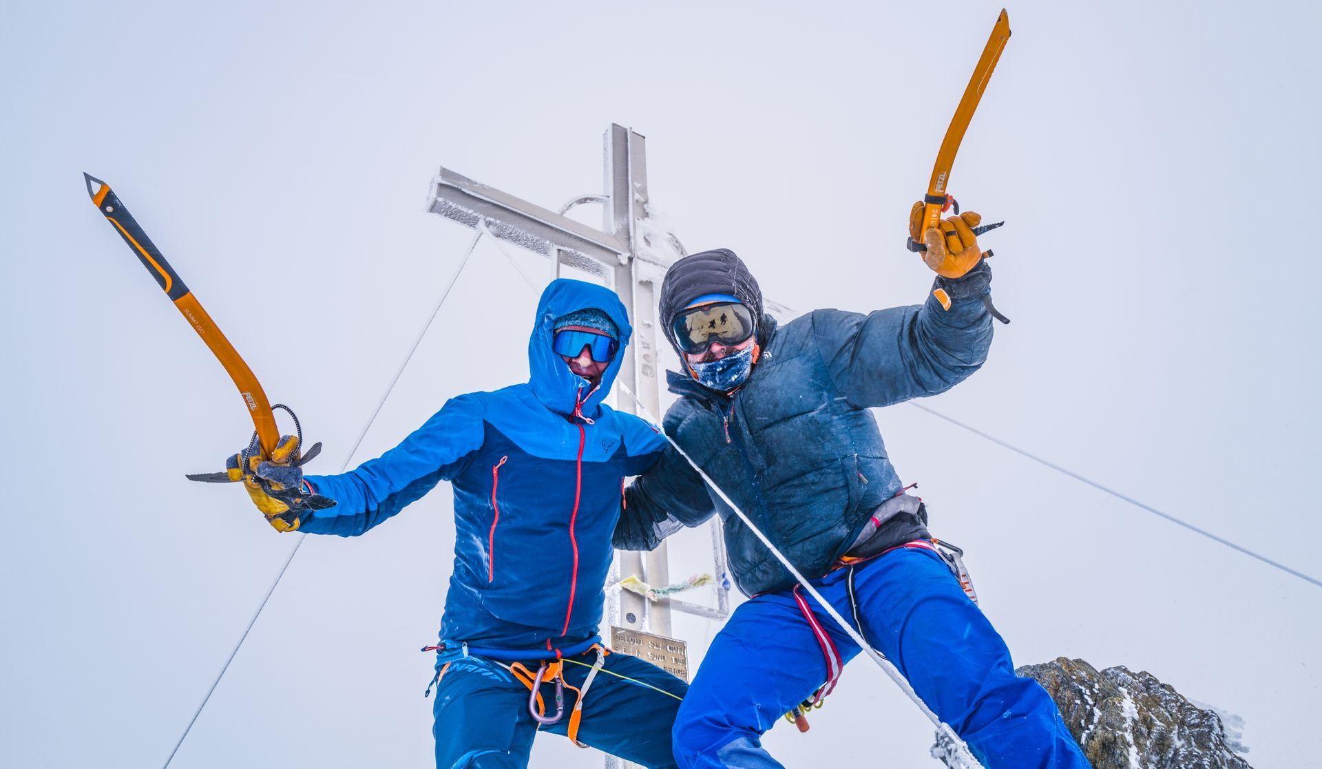 w8less expeditions, w8less consulting, Alfred Wörle, Lukas Wörle, Wildspitze, Team Performance, Gipfel