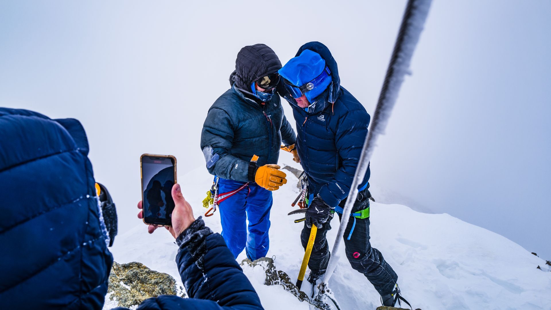 w8less expeditions, w8less consulting, Vincent Wörle, Alfred Wörle, Lukas Wörle, Wildspitze, Team Performance, Trust