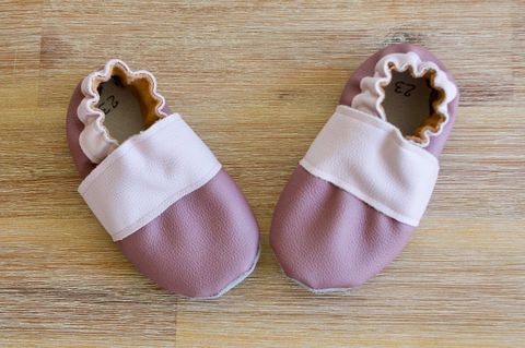 Chaussons deux couleurs