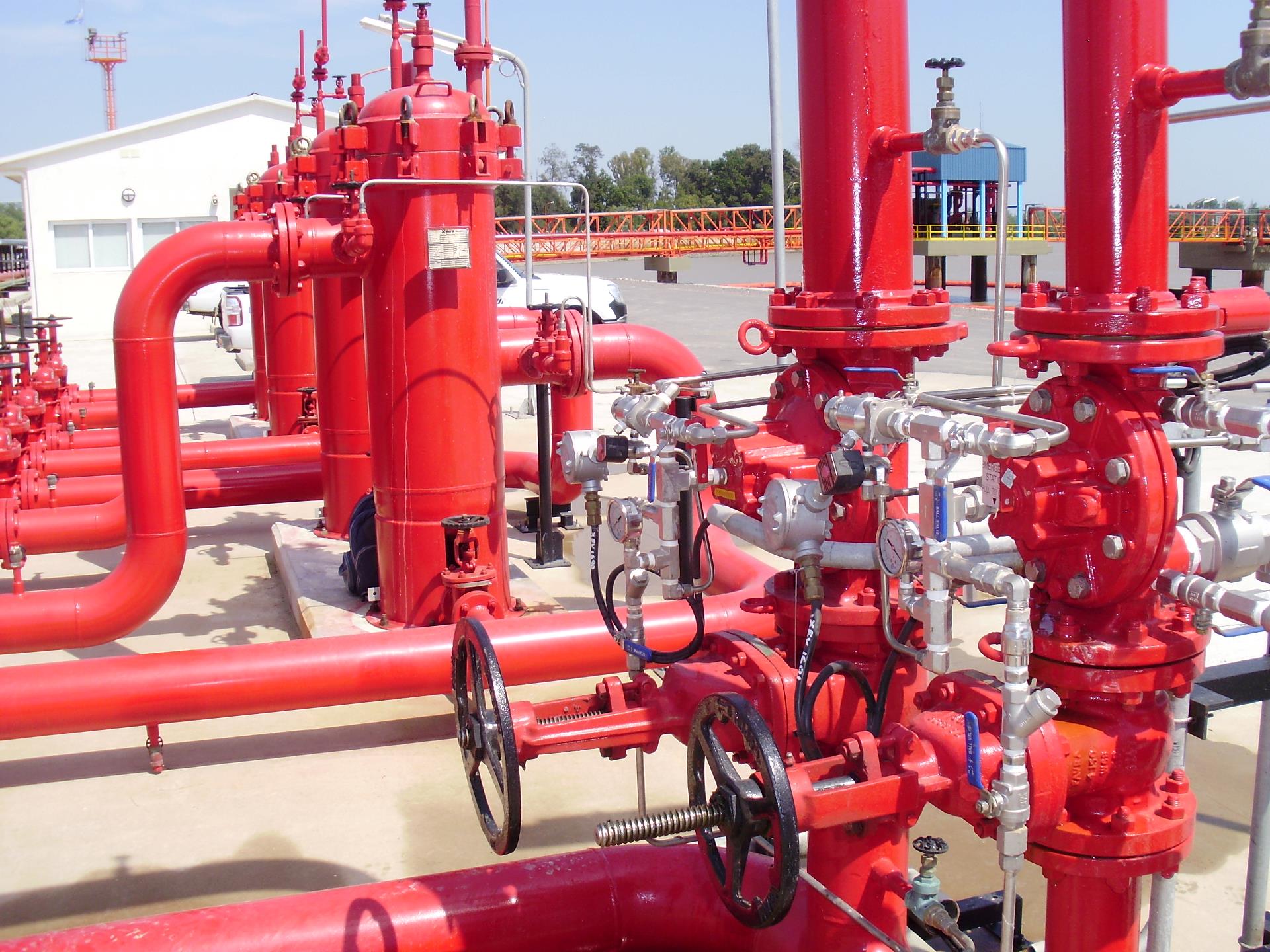 Reparación Fugas de Agua en Sistemas Contra Incendios  en fabricas