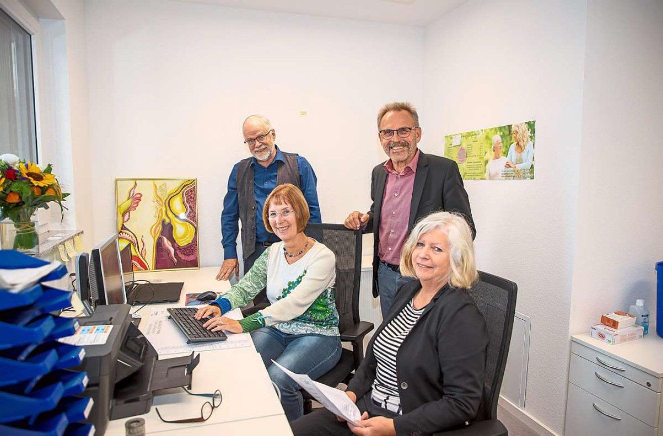 Im neuen Netzwerkbüro Im neuen Netzwerkbüro