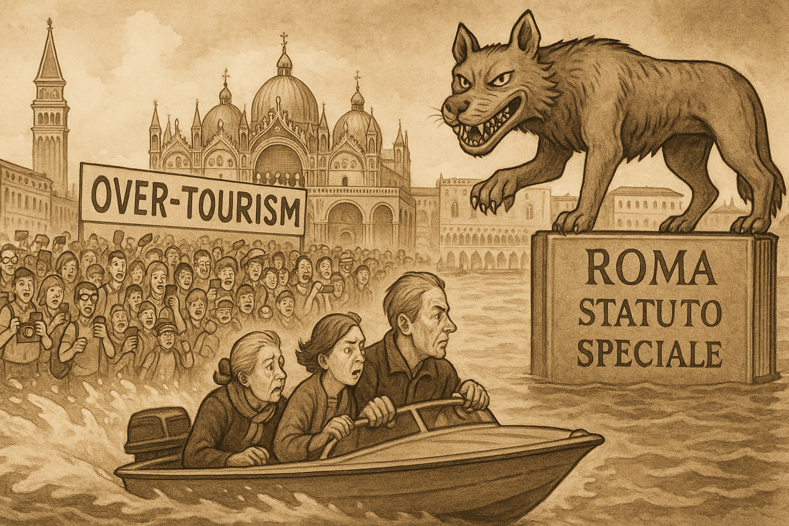 L’overtourism sta soffocando Venezia e impoverendo tutto il Veneto.