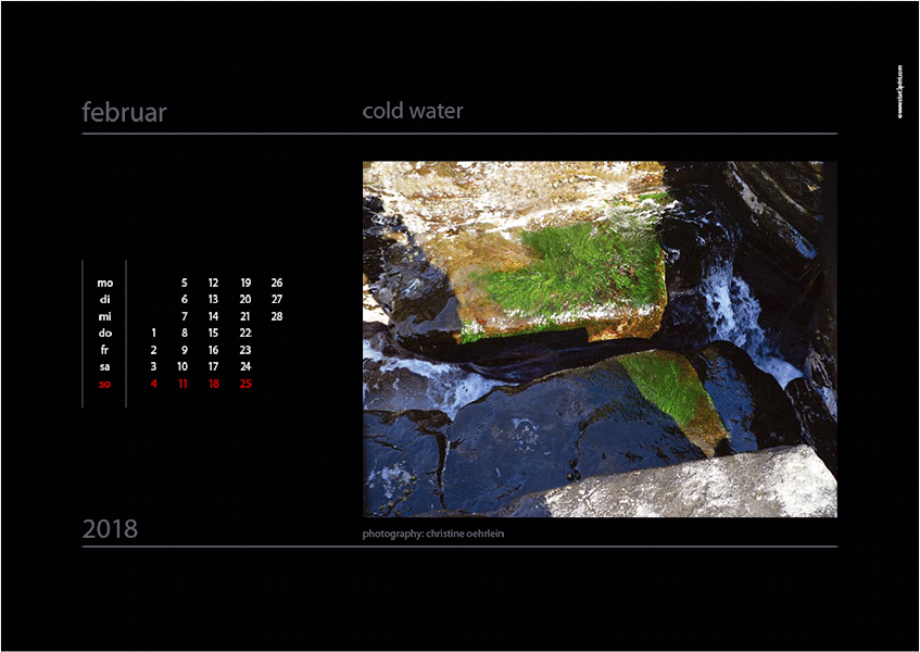 Kalenderblatt aus dem Bildkalender