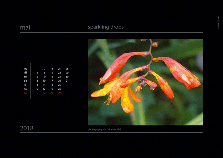 Kalenderblatt aus dem Bildkalender