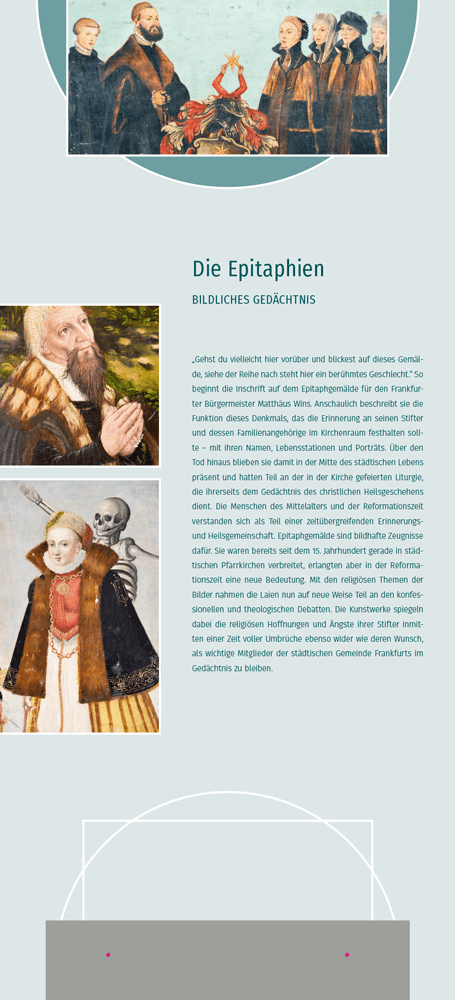 Stele zur Reformationsausstellung in St. Gertraud, Frankfurt (Oder) Stele zur Reformationsausstellung in St. Gertraud, Frankfurt (Oder)