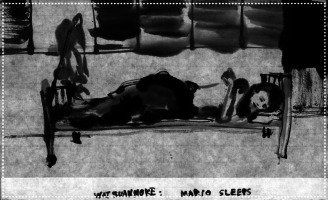 Mario dorme in monastero